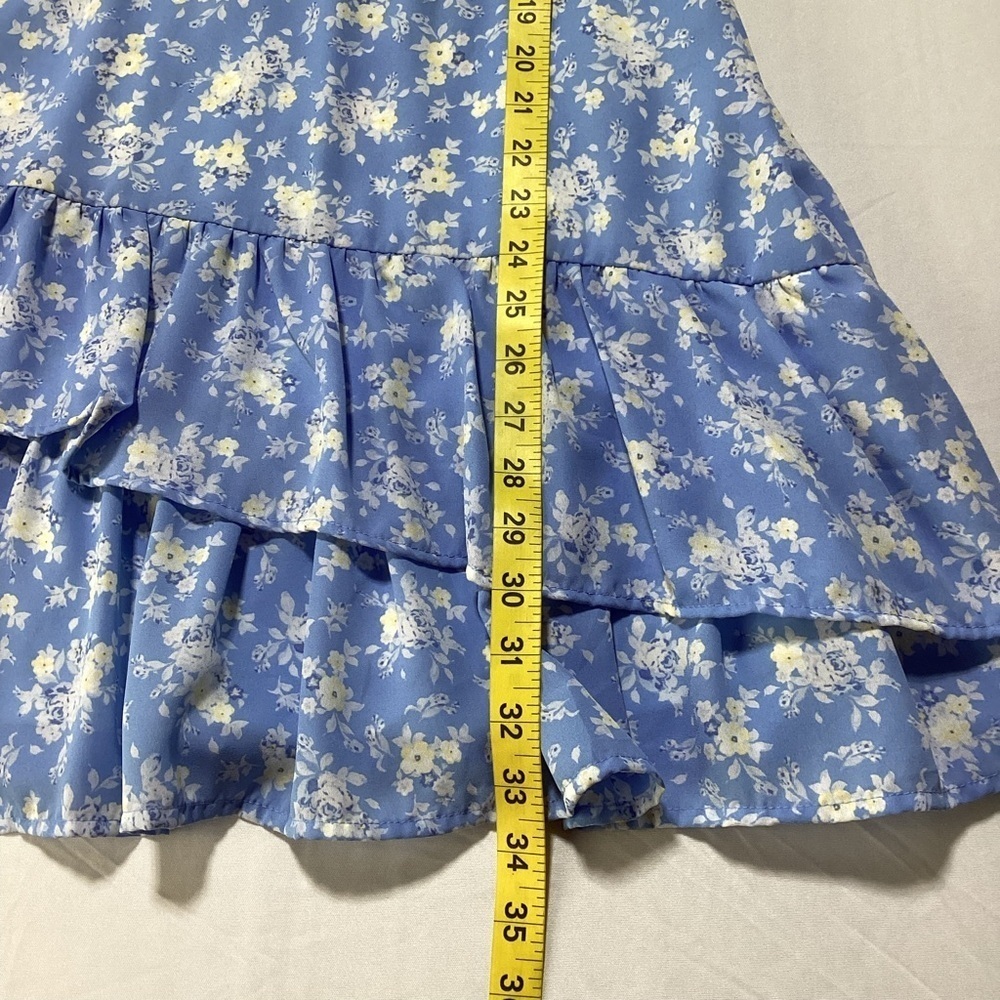 Floral Patchwork Mini Dress - Picture 10 of 13